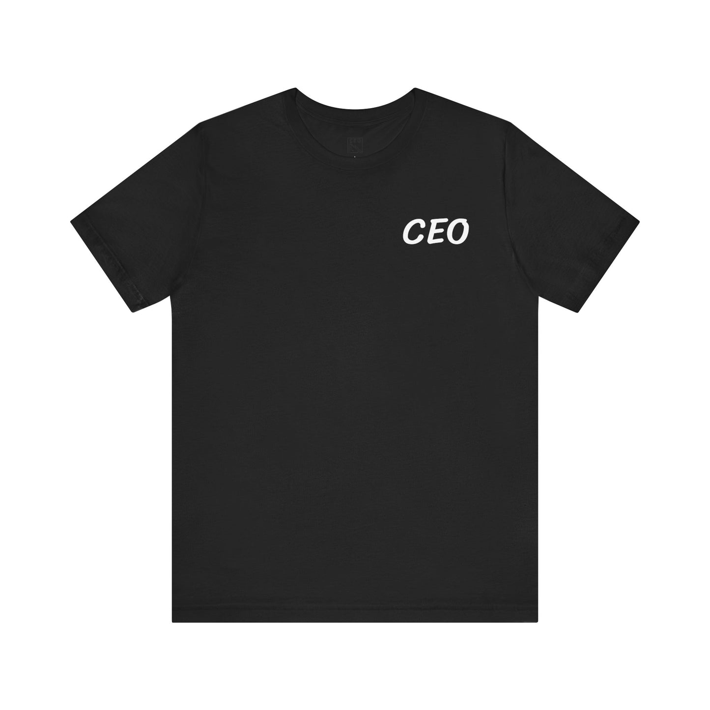 New CEO T-shirts (White Print)