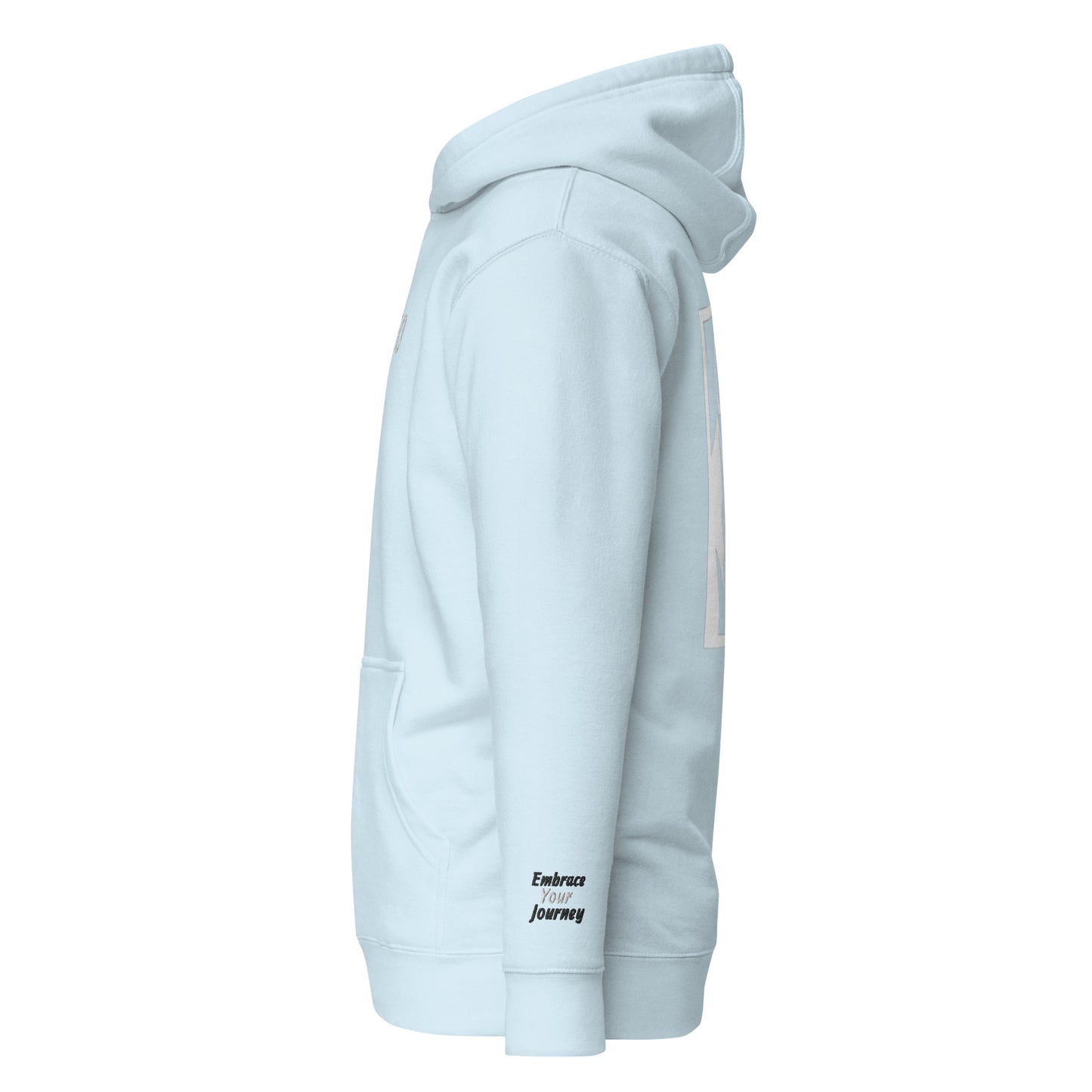 Premium Baby Blue CEO Hoodie (White Embroidery)